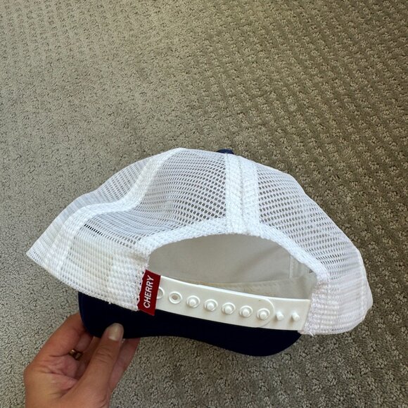 Cherry Los Angeles - America's Favorite Logo-Appliquéd Twill and Mesh Trucker - Picture 3 of 4